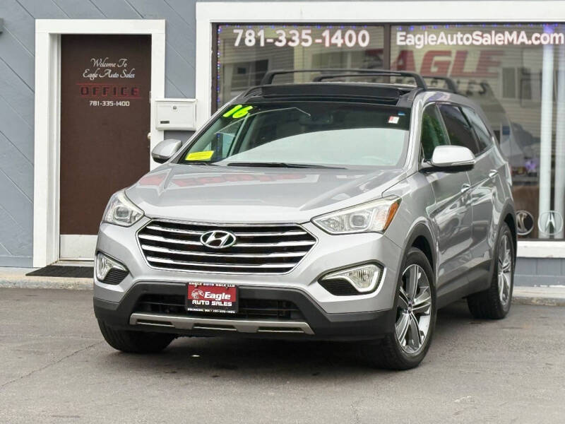 Used 2016 Hyundai Santa Fe SE with VIN KM8SRDHF2GU155338 for sale in Holbrook, MA