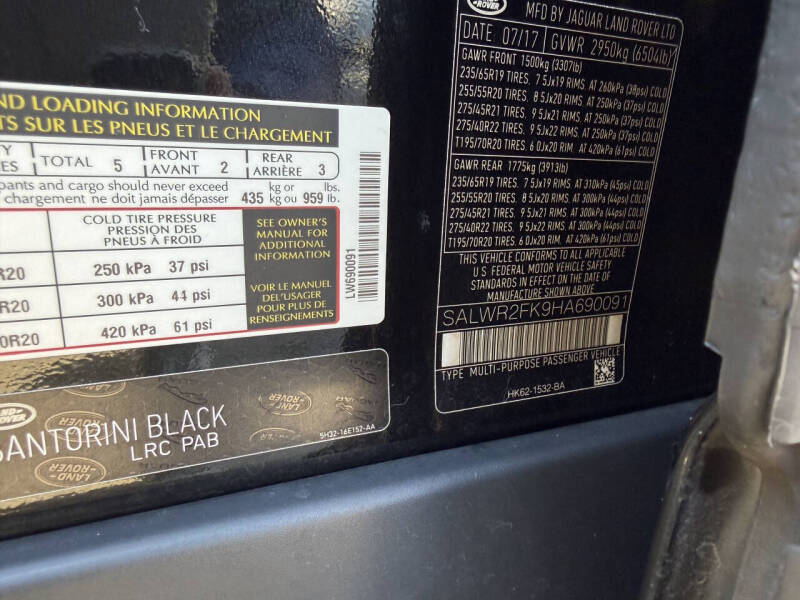 2017 Land Rover Range Rover Sport HSE Td6