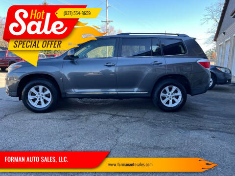 2011 Toyota Highlander for sale at FORMAN AUTO SALES, LLC. in Franklin OH