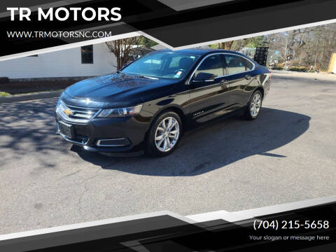 2017 Chevrolet Impala for sale at TR MOTORS in Gastonia NC