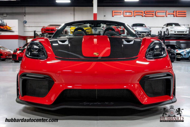 2025 Porsche 718 Boxster Spyder RS