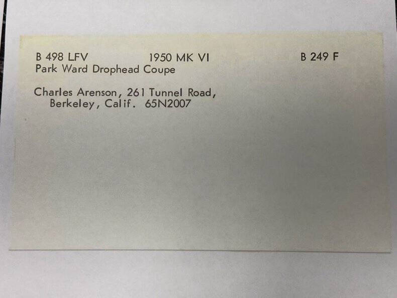 1950 Bentley Mark VI