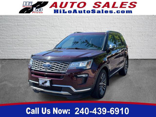 2019 Ford Explorer Platinum