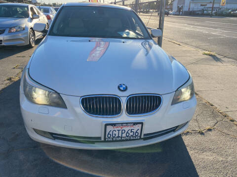 2009 BMW 5 Series for sale at Five Star Auto Sales in Fresno CA