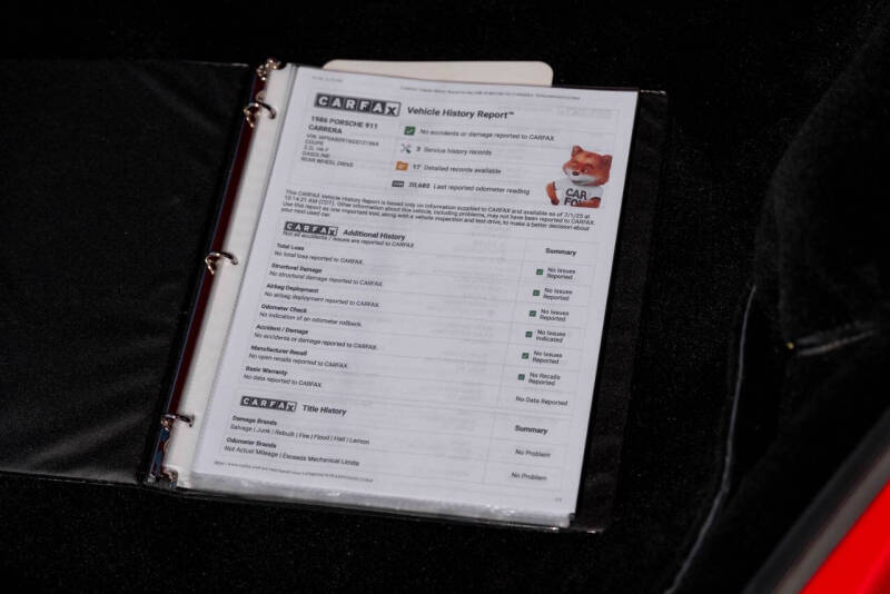 1986 Porsche 911 Carrera