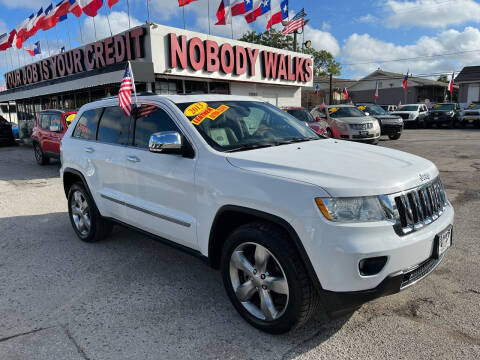 2013 Jeep Grand Cherokee for sale at Giant Auto Mart in Houston TX