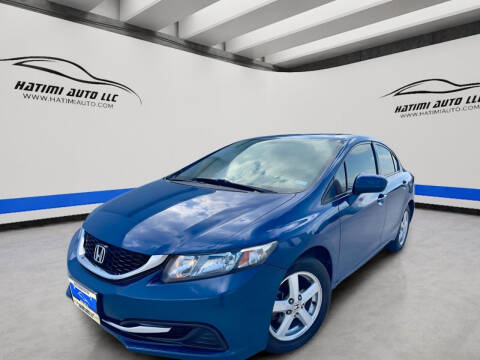 2015 Honda Civic for sale at Hatimi Auto LLC in Buda TX