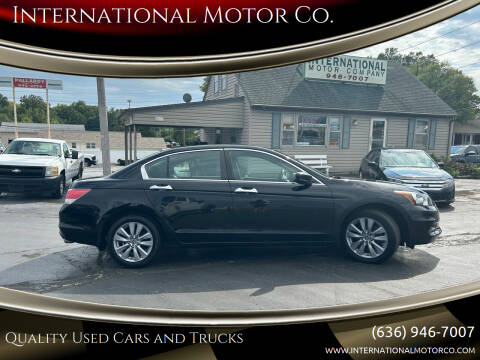 2011 Honda Accord for sale at International Motor Co. in Saint Charles MO
