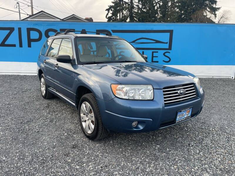 2008 Subaru Forester for sale at Zipstar Auto Sales in Lynnwood WA