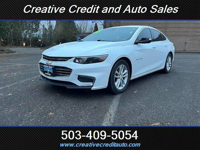 2017 Chevrolet Malibu for sale at Creative Credit & Auto Sales in Salem OR