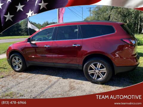 2017 Chevrolet Traverse for sale at TEAM AUTOMOTIVE in Valrico FL