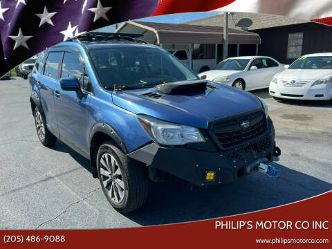 2018 Subaru Forester for sale at PHILIP'S MOTOR CO INC in Haleyville AL