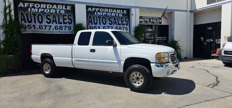 2003 GMC Sierra 1500 for sale at Affordable Imports Auto Sales in Murrieta CA