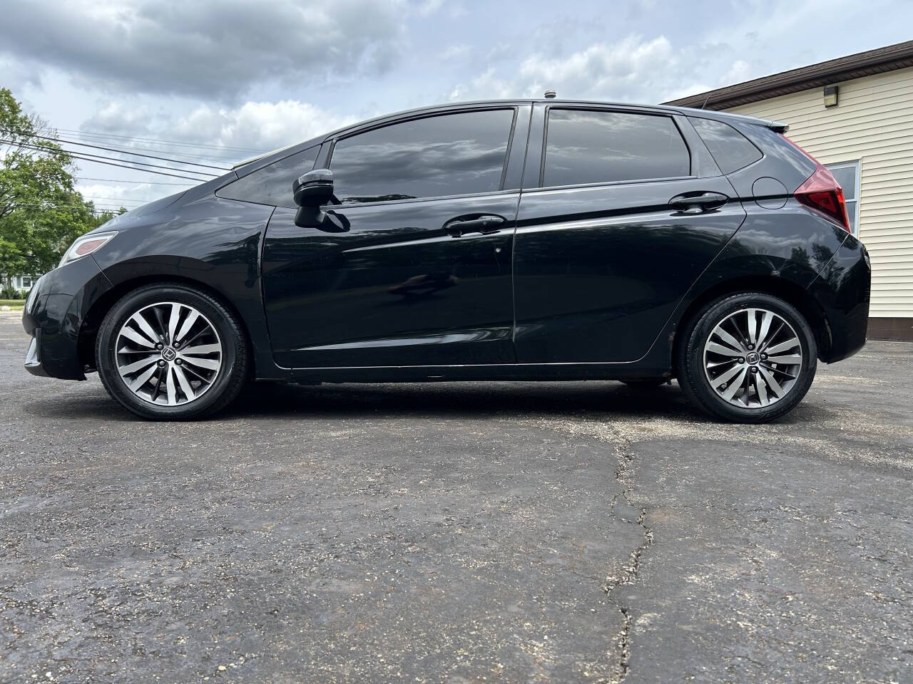 Black 2016 Honda Fit EX EX 4dr Hatchback CVT 2