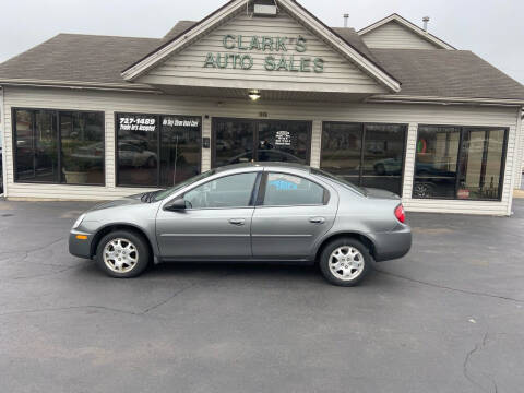 2005 Dodge Neon for sale at Clarks Auto Sales in Middletown OH