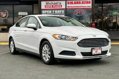 2015 Ford Fusion for sale at Michaels Auto Plaza in East Greenbush NY