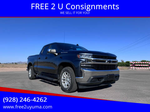 2019 Chevrolet Silverado 1500 for sale at FREE 2 U Consignments in Yuma AZ