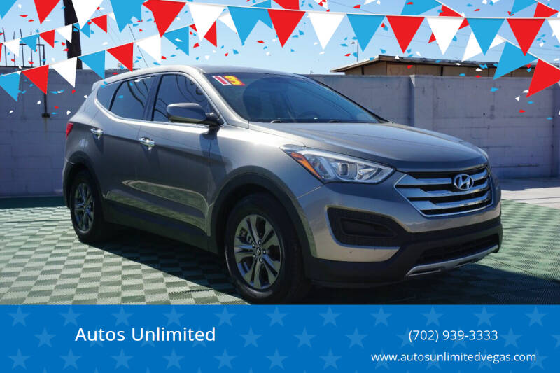 2013 Hyundai Santa Fe Sport for sale at Autos Unlimited in Las Vegas NV