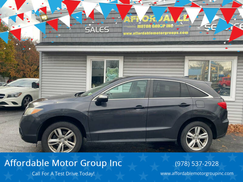 2015 Acura RDX for sale at Affordable Motor Group Inc in Leominster MA