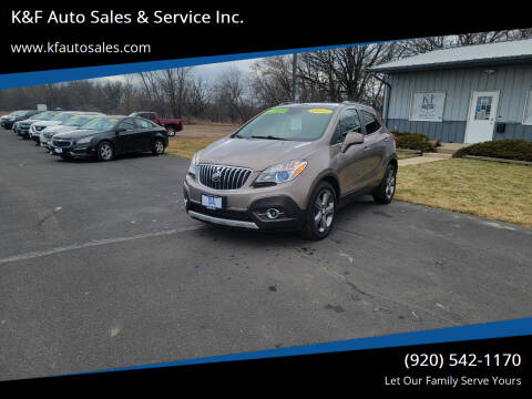 2013 Buick Encore for sale at K&F Auto Sales & Service Inc. in Fort Atkinson WI