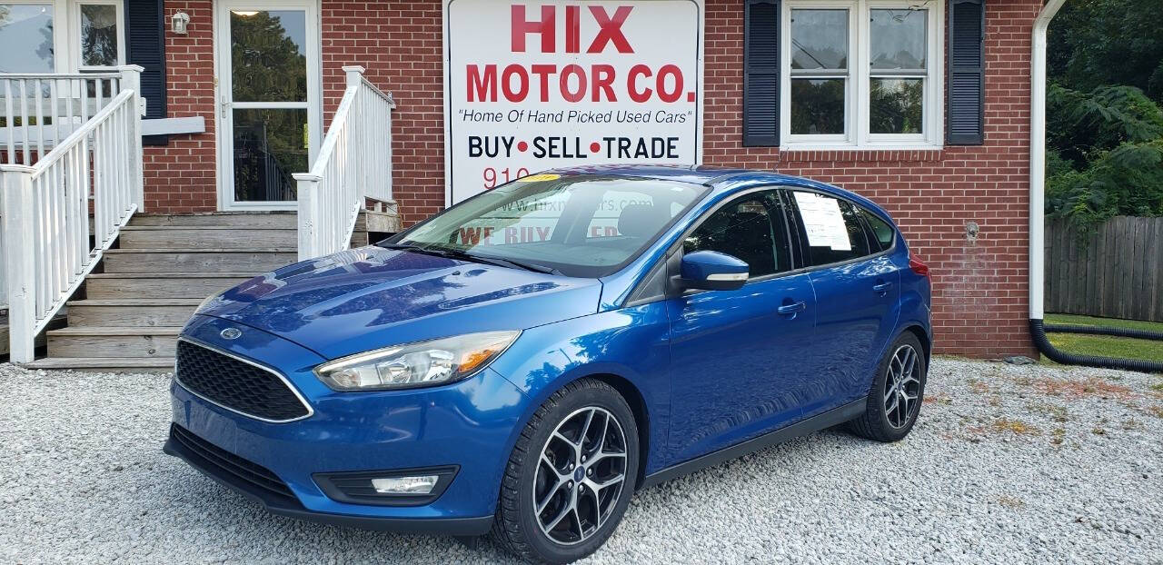 2018 Ford Focus for sale at Hix Motor Co in Jacksonville, NC