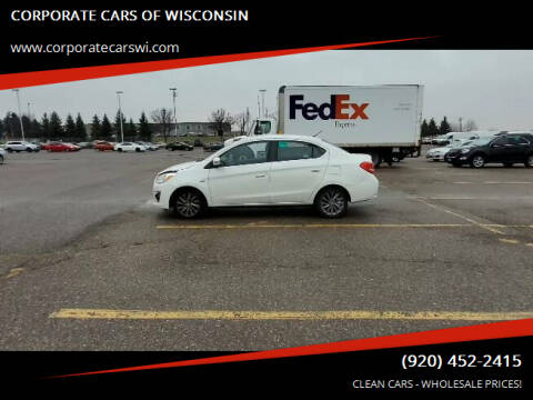 2017 Mitsubishi Mirage G4 for sale at CORPORATE CARS OF WISCONSIN - DAVES AUTO SALES OF SHEBOYGAN in Sheboygan WI