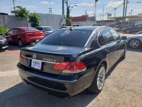 2008 BMW 7 Series for sale at DFW AUTO FINANCING LLC in Dallas TX