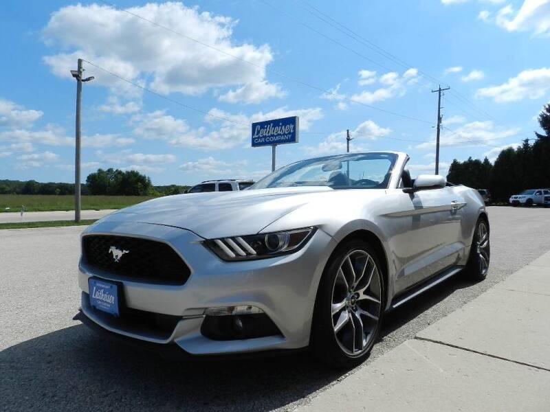 2015 Ford Mustang for sale at Leitheiser Car Company in West Bend WI