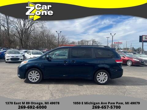 2012 Toyota Sienna for sale at Car Zone in Otsego MI
