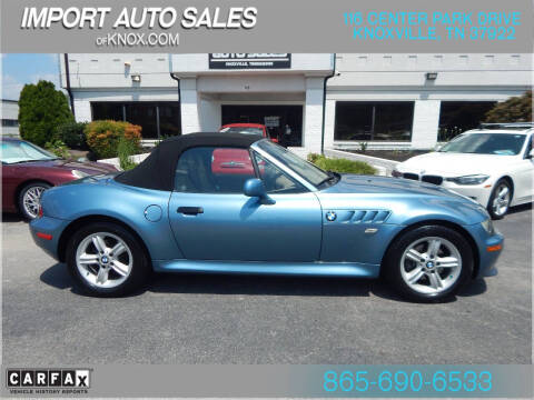 2001 BMW Z3 for sale at IMPORT AUTO SALES OF KNOXVILLE in Knoxville TN