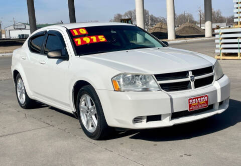 2010 Dodge Avenger for sale at SOLOMA AUTO SALES in Grand Island NE