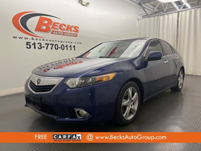 2013 Acura TSX for sale at Becks Auto Group in Mason OH
