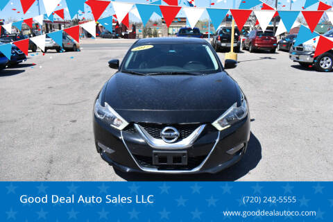 2017 Nissan Maxima for sale at Good Deal Auto Sales LLC in Lakewood CO