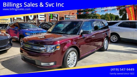 2019 Ford Flex for sale at Billings Sales & Svc Inc in Clyde OH
