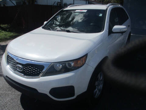 2013 Kia Sorento for sale at K & V AUTO SALES LLC in Hollywood FL