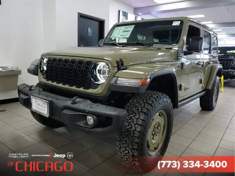 2025 Jeep Wrangler for sale at Chrysler Dodge Jeep RAM of Chicago in Chicago IL