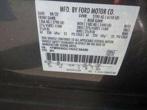 2022 Ford Explorer ST