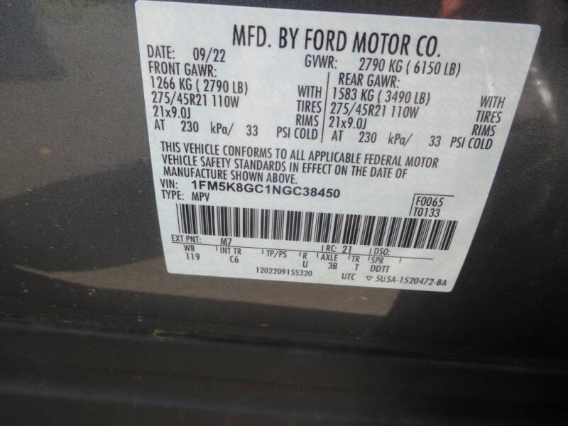 2022 Ford Explorer ST