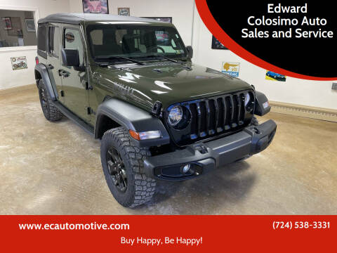 2023 Jeep Wrangler for sale at Edward Colosimo Auto Sales and Service in Evans City PA
