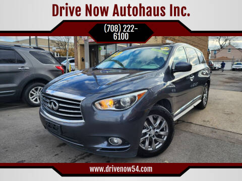 2013 Infiniti JX35 for sale at Drive Now Autohaus Inc. in Cicero IL