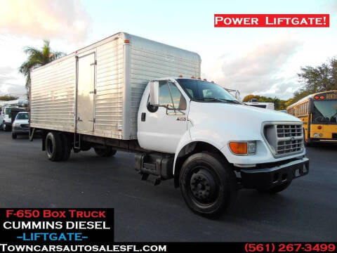 2000 Ford F-650 Super Duty for sale at Town Cars Auto Sales in West Palm Beach FL