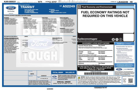 2020 Ford Transit