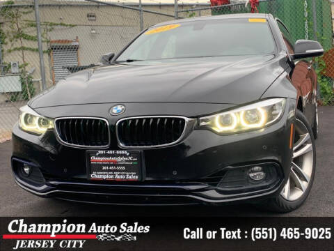 2019 BMW 4 Series for sale at CHAMPION AUTO SALES OF JERSEY CITY in Jersey City NJ