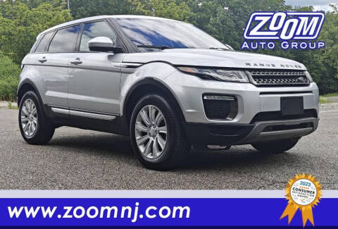 2016 Land Rover Range Rover Evoque for sale at Zoom Auto Group in Parsippany NJ