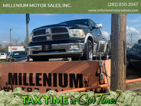 2009 Dodge Ram Pickup 1500 for sale at MILLENIUM MOTOR SALES, INC. in Rosenberg TX