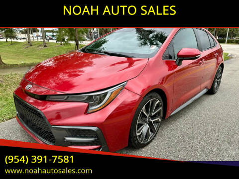 2020 Toyota Corolla for sale at NOAH AUTO SALES in Hollywood FL
