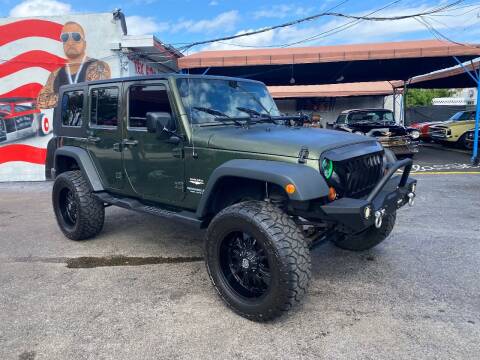 2007 Jeep Wrangler Unlimited for sale at BIG BOY DIESELS in Fort Lauderdale FL