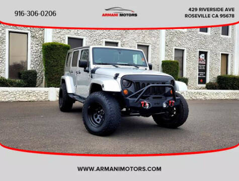 2012 Jeep Wrangler Unlimited for sale at Armani Motors in Roseville CA