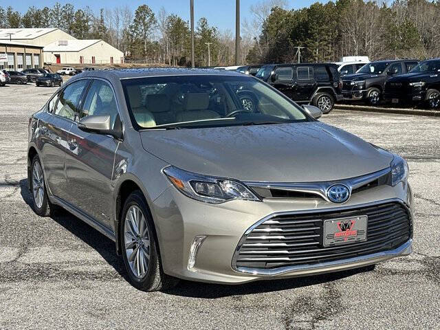 2018 Toyota Avalon Hybrid for sale at SCOTT EVANS CHRYSLER DODGE in Carrollton GA