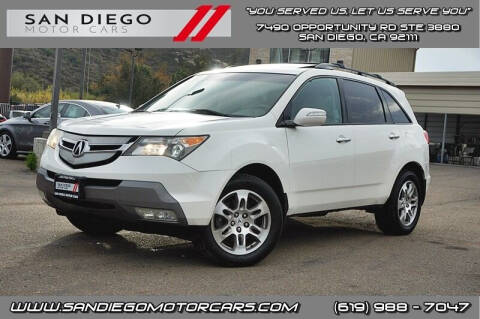 2009 Acura MDX for sale at San Diego Motor Cars LLC in Spring Valley CA